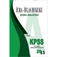 KPSS İcra - İflas Hukuku Konu Anlatımı (ISBN: 9786059002035)