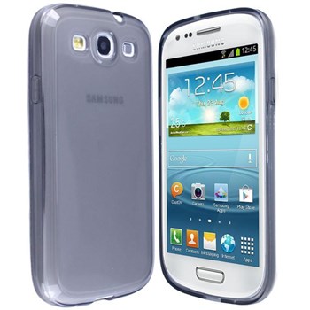 Soft TPU Galaxy S3 Slikon Siyah Kılıf MGSKABRW279