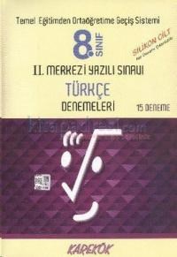 8. Sınıf Merkezi Yazılı Sınavı Türkçe Denemeleri (ISBN: 9786055351861)