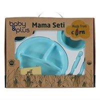 Baby&Plus Eco Friendly Mama Seti 5 Parça Mavi 33028824