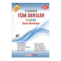 7.Sınıf Tüm Dersler Üçrenk Soru Bankası Esen Yayınları (ISBN: 9786054760909)