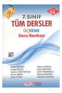 7.Sınıf Tüm Dersler Üçrenk Soru Bankası Esen Yayınları (ISBN: 9786054760909)