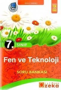7. Sınıf Fen ve Teknoloji Soru Bankası İşleyen Zeka Yayınları (ISBN: 9786059966177)