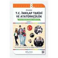 8. Sınıf T.C. İnkilap Tarihi ve Atatürkçülük Konu Anlatımlı Bilfen Yayınları (ISBN: 9786055398514)