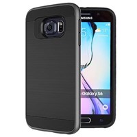 Microsonic Samsung Galaxy S6 Kılıf Slim Heavy Duty Siyah CS300-SHD-GLX-S6-SYH