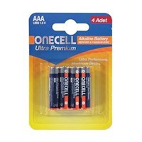 Onecell Ultra Premıum Alkalin AAA Boy Pil 4`lü