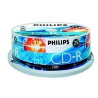 Philips Cd-R 700mb-80mın 52x25'li Cakebox