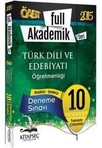 ÖABT Türk Dili ve Edebiyat Öğretmenliği Deneme Sınavı (ISBN: 9786051641690)