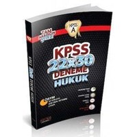 KPSS A Hukuk 22x30 Deneme Savaş Yayınları 2014 (ISBN: 9786054974207)
