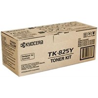 Kyocera TK 825 Toner, Kyocera KM C2520, KM C2525, KM C3225, KM C3232, KM C4035E Toner, Sarı Orjinal Toner