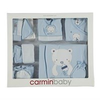 Carmin Baby Striped 10'lu Hastane Çıkışı Mavi 0-1 Ay 30476568