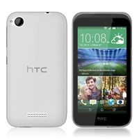 Microsonic HTC Desire 320 Kılıf Transparent Soft Beyaz