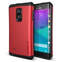 Verus Samsung Galaxy Note Edge Case Thor Series Kılıf HARD DROP - Renk : Crimson Red