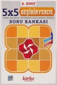 4. Sınıf 5x5 Beşibiryerde Soru Bankası (ISBN: 9786051393650)