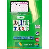 6. Sınıf Dıt Test Matematik (ISBN: 9786054717095)