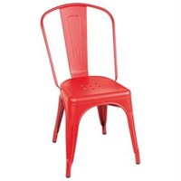 Altıncı Cadde Sandalye Mat Kırmızı - Kırmızı 33697126
