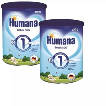 Humana 1 0-6 Ay 2x350 gr Çoklu Paket Bebek Sütü