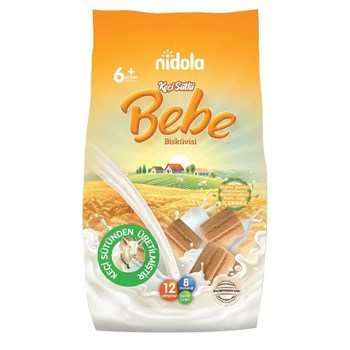 Nidola Keçi Sütlü 300 g Bebe Bisküvisi