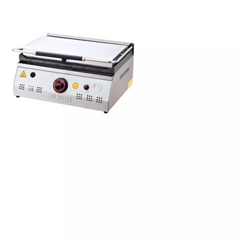 Silver 1200 W 12  Adet Pişirme Kapasiteli Teflon Çıkarılabilir Plakalı Izgara ve Tost Makinesi