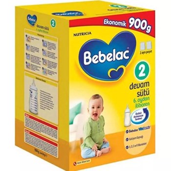 Bebelac 2 6+ Ay 6x900 gr Çoklu Paket Bebek Devam Sütü