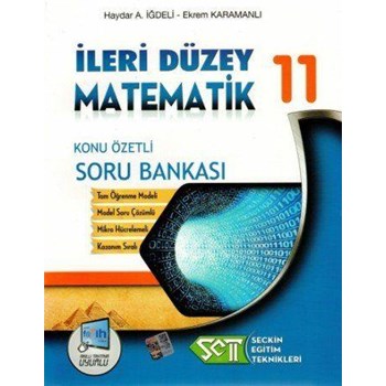 SET 11. Sınıf İleri Düzey Matematik Konu Özetli Soru Bankası (ISBN: 9786055042653)