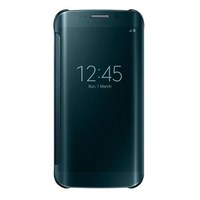 SAMSUNG EF-ZG925B Galaxy S6 Edge Clear View Cover Yeşil
