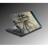 Jasmin Bisiklet Çicekler Laptop-Sticker 24924118