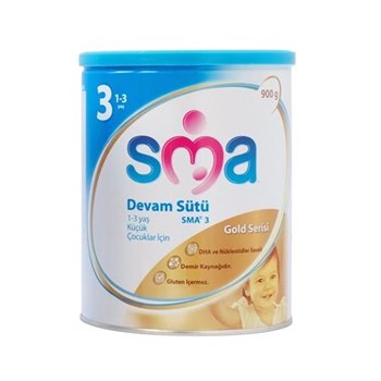SMA Gold 3 Devam Sütü (Biberon Maması) 900 gr