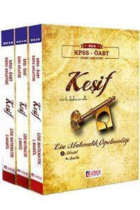 ÖABT Keşif İlköğretim Matematik Öğretmenliği Konu Anlatımlı Modüler Set Lider Yayınları 2016 (ISBN: 9786053080411)