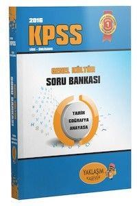 KPSS Lise Ön Lisans Genel Kültür Soru Bankası Yaklaşım Yayınları 2016 (ISBN: 9786059871310)