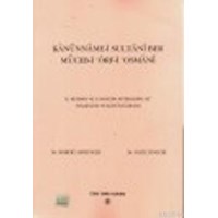 Kanunname-i Sultani Ber Müceb-i Örf-i Osmani (ISBN: 9789751612631)