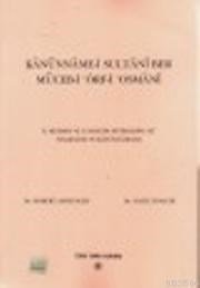 Kanunname-i Sultani Ber Müceb-i Örf-i Osmani (ISBN: 9789751612631)