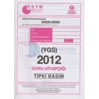 YGS 2012 Soru Kitapçığı (ISBN: 9786054733019)
