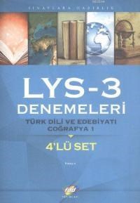 LYS-3 Denemeleri 4'lü Set (ISBN: 9786053210146)
