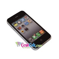 iPhone 4/4S 0.2 mm İnce Plastik Arka Kapak Beyaz
