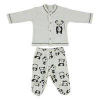 Motherlove Panda Patikli Pijama Takım 3-6 Ay 30605316