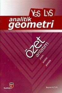 YGS - LYS Analitik Geometri Özet Anlatım Edam Yayınları (ISBN: 9789444111591)