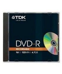 TDK DVD-R İnce Kutu 16x 4.7GB