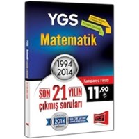 Yargı YGS Matematik Son 21 Yılın Çıkmış Soruları 1994-2014 (ISBN: 9786051571515)