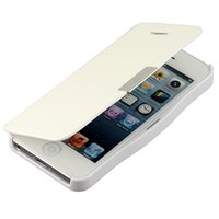 Microsonic Mıknatıslı Ultra Thin Kapaklı Iphone 5s Kılıf Beyaz