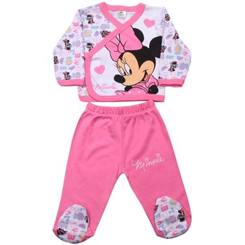 Minnie Mouse MN4726 Kız Bebek Zıbın Takımı Pembe 0-3 Ay (56-62 Cm) 33443323