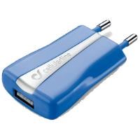 CELLULAR LINE Compact USB Şarj Aparatı Mavi
