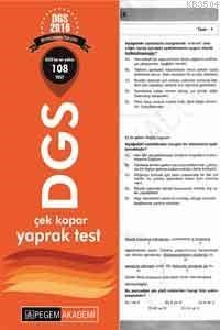 DGS Çek Kopar Yaprak Test 2016 (ISBN: 978605364973x)