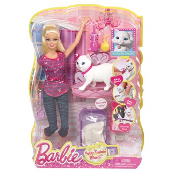 Mattel Barbie'nin Kedisi Tuvalet Eğitimi