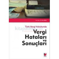 Türk Vergi Hukukunda Vergi Hataları ve Sonuçları (ISBN: 9786051460017)