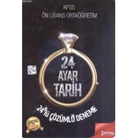 İhtiyaç KPSS 24 Ayar Tarih - 24lü Çözümlü Deneme (ISBN: 9786051306438)