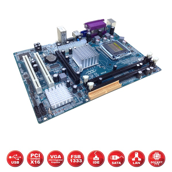 Intel r ich7. Esonic g31chl3 Socket 775, Intel®g31+ich7.