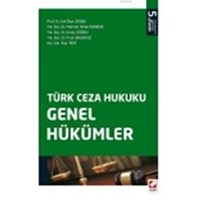 Türk Ceza Hukuku Genel Hükümler (ISBN: 9789750230196)