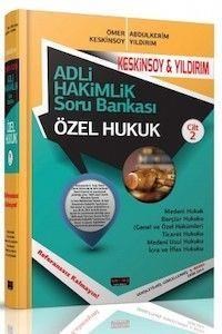 Adli Hakimlik Soru Bankası - Özel Hukuk Cilt 2 Savaş Yayınları 2014 (ISBN: 9786054974542)