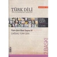 Türk Dili Sayı 481: Türk Şiiri Özel Sayısı 4 (ISBN: 9771300215524)